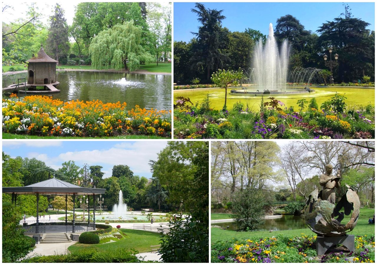 Le jardin du Grand-Rond et le Jardin royal - Toulouse