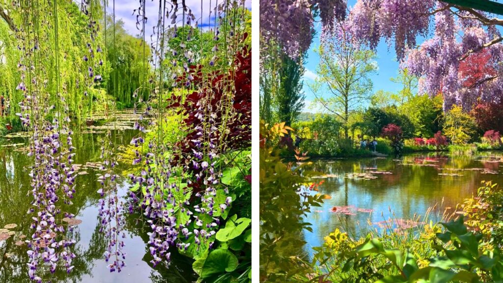 Les jardins de Claude Monet au Printemps