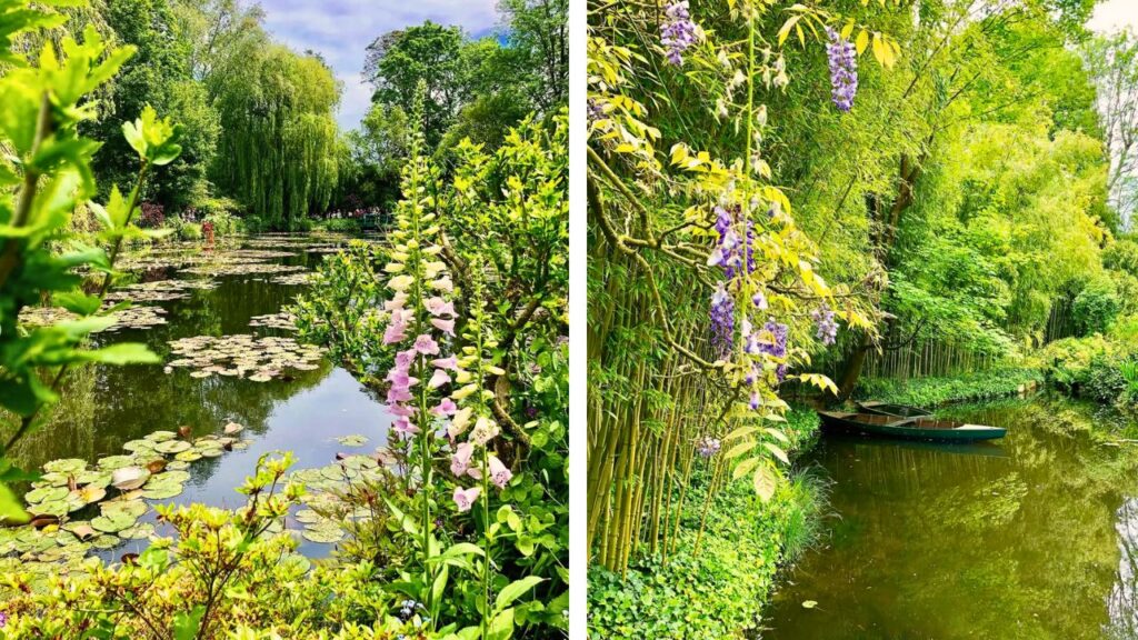 Les jardins de Claude Monet au Printemps