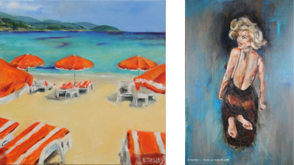 Elisabeth Tholey-Frey : Artiste Peintre au Lavandou