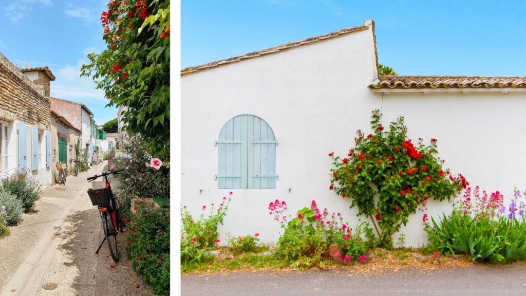 Villages fleuris - L'île de Ré au Printemps