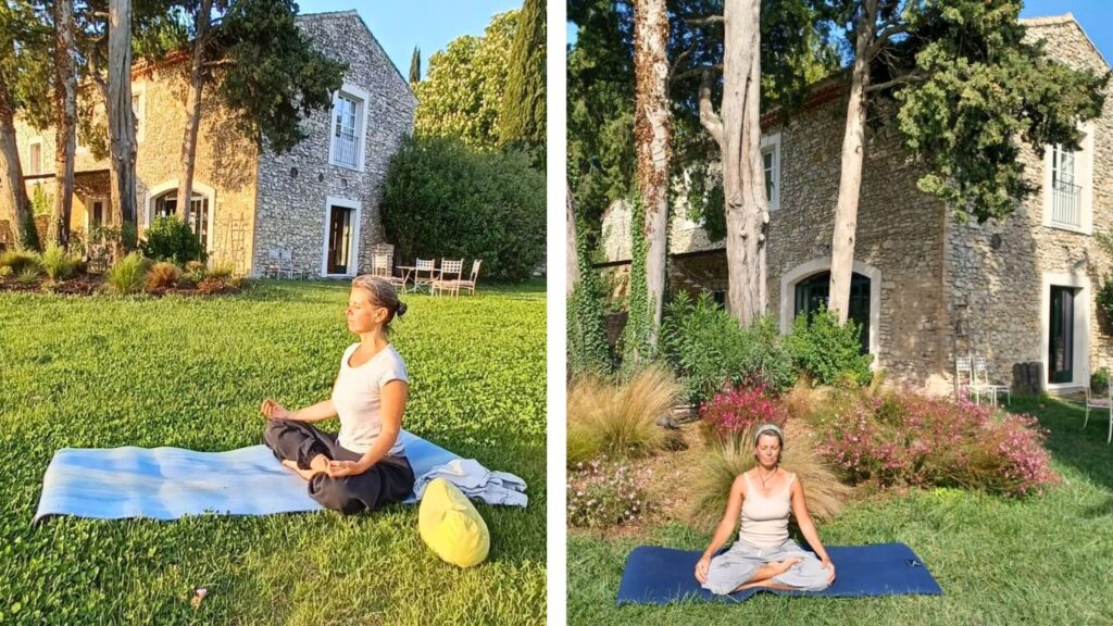 Séjour Yoga en Provence au Mas de la Sorgue