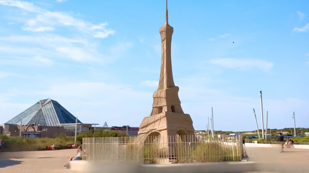 La Tour-Paris-Plage sur la Place du Centenaire